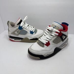 Nike Air Jordan 4 Retro SE GS What The 4 408452-146 Size 4Y